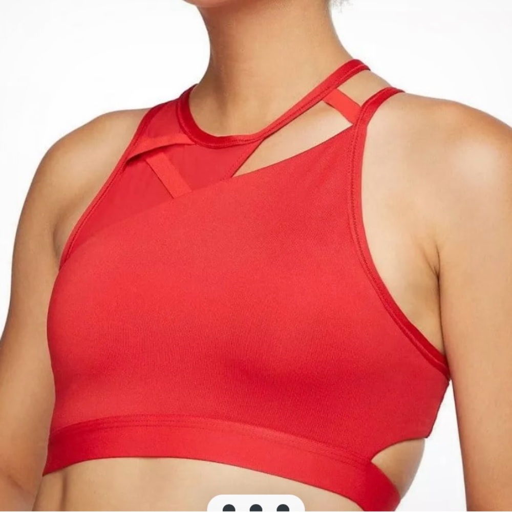 Nike Swoosh Rebel Slash Sports Bra